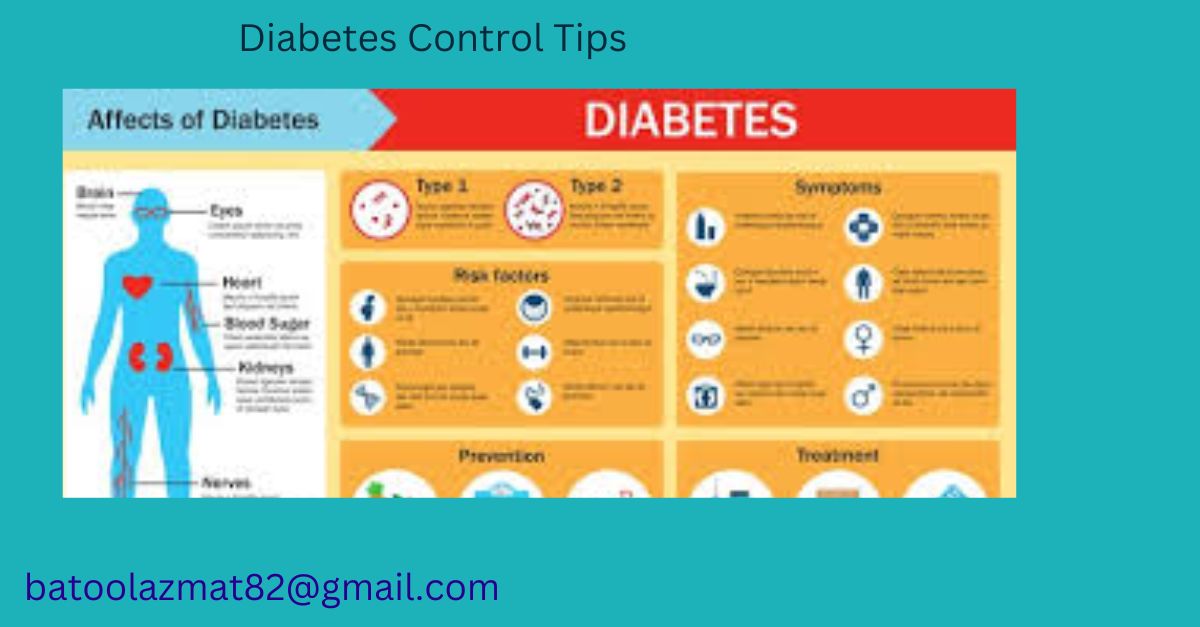 Diabetes Control Tips